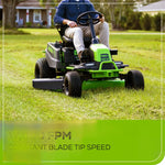 Load image into Gallery viewer, 60V 42" Cordless Battery CrossoverT Riding Lawn Mower, (6) 8.0 Ah Batteries and 600W Wall Charger, CRT4262