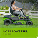 Load image into Gallery viewer, 60V 42" Cordless Battery CrossoverT Riding Lawn Mower, (6) 8.0 Ah Batteries and 600W Wall Charger, CRT4262