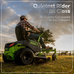 Load image into Gallery viewer, 60V 42" Electric CrossoverZ Zero Turn Mower: (6) 8 Ah Batteries and 600W Wall Charger, CRZ4262