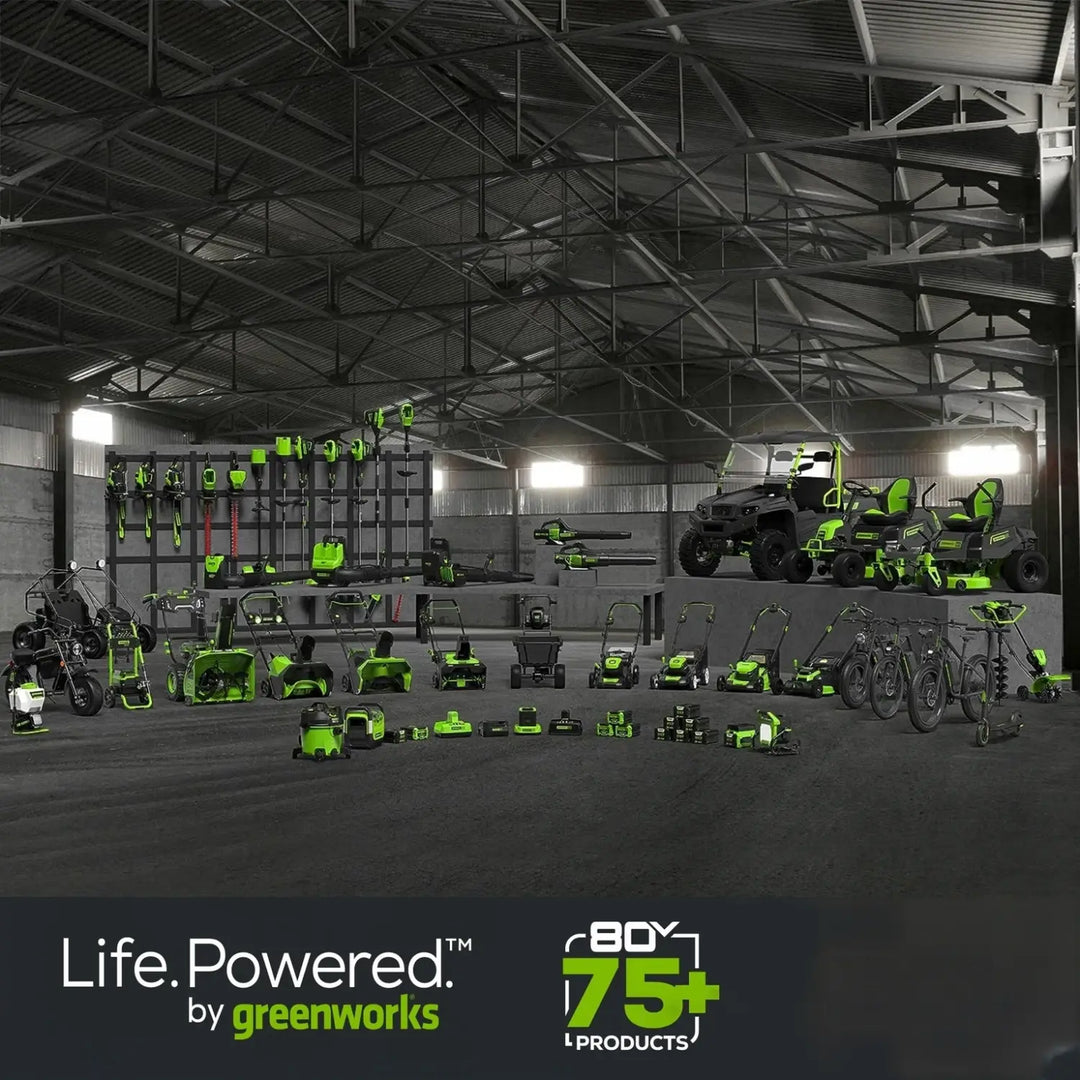 RENEWED 80V 42" Cordless Battery CrossoverZ Zero Turn Lawn Mower, (6) 5.0Ah Batteries and Chargers, CRZ4281
