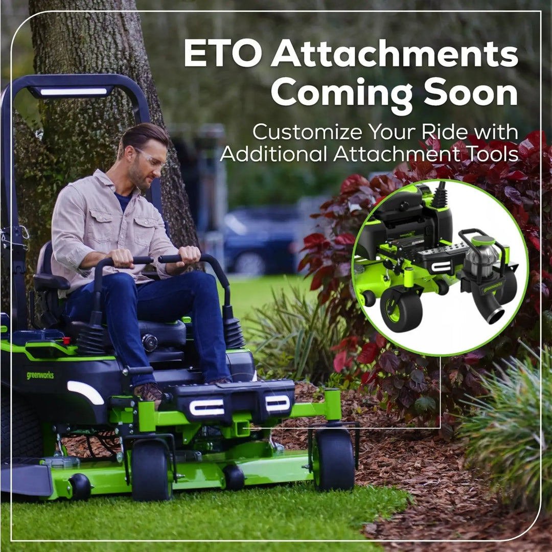 60V 54" MaximusZ Zero Turn Riding Mower with (2) 20.0 Ah, (4) 8.0 Ah Batteries and 1.5kW Charger, MZ5461