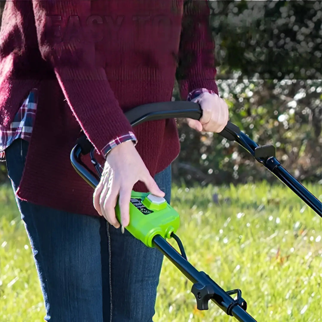 40V 21" Cordless Battery Brushless Push Lawn Mower: 5.0 Ah USB Battery and Charger, LM2104