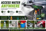 Load image into Gallery viewer, Cordless Portable Pressure Washer – 32.8FT Hose &amp; 6-in-1 Nozzle