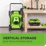 Load image into Gallery viewer, 80V 21" Brushless 3-in-1 Push Lawn Mower: 4.0 Ah Battery and Charger, LM2138