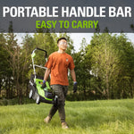 Load image into Gallery viewer, 40V 14" Cordless Battery Push Lawn Mower: 4.0 Ah Battery and Charger, LM1404