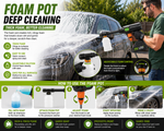 Load image into Gallery viewer, PoolLeader Cordless Car Washer – 6-in-1 Nozzle &amp; Foam Cannon