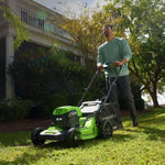 Load image into Gallery viewer, 48V (24V x 2) 21" Cordless Battery Self-Propelled Lawn Mower w/ Two (2) 5.0Ah USB Batteries &amp; Dual Port Charger, LM2112S