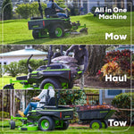 Load image into Gallery viewer, 80V 54" MaximusZ Zero Turn Riding Mower with (2) 16.0 Ah and (1) 4.0 Ah Batteries and 1.5kW Charger, MZ5481