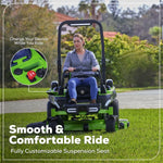 Load image into Gallery viewer, 80V 54" MaximusZ Zero Turn Riding Mower with (2) 16.0 Ah and (1) 4.0 Ah Batteries and 1.5kW Charger, MZ5481