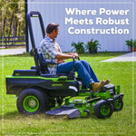 Load image into Gallery viewer, 80V 54" MaximusZ Zero Turn Riding Mower with (2) 16.0 Ah and (1) 4.0 Ah Batteries and 1.5kW Charger, MZ5481