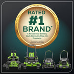 Load image into Gallery viewer, 80V 54" MaximusZ Zero Turn Riding Mower with (2) 16.0 Ah and (1) 4.0 Ah Batteries and 1.5kW Charger, MZ5481