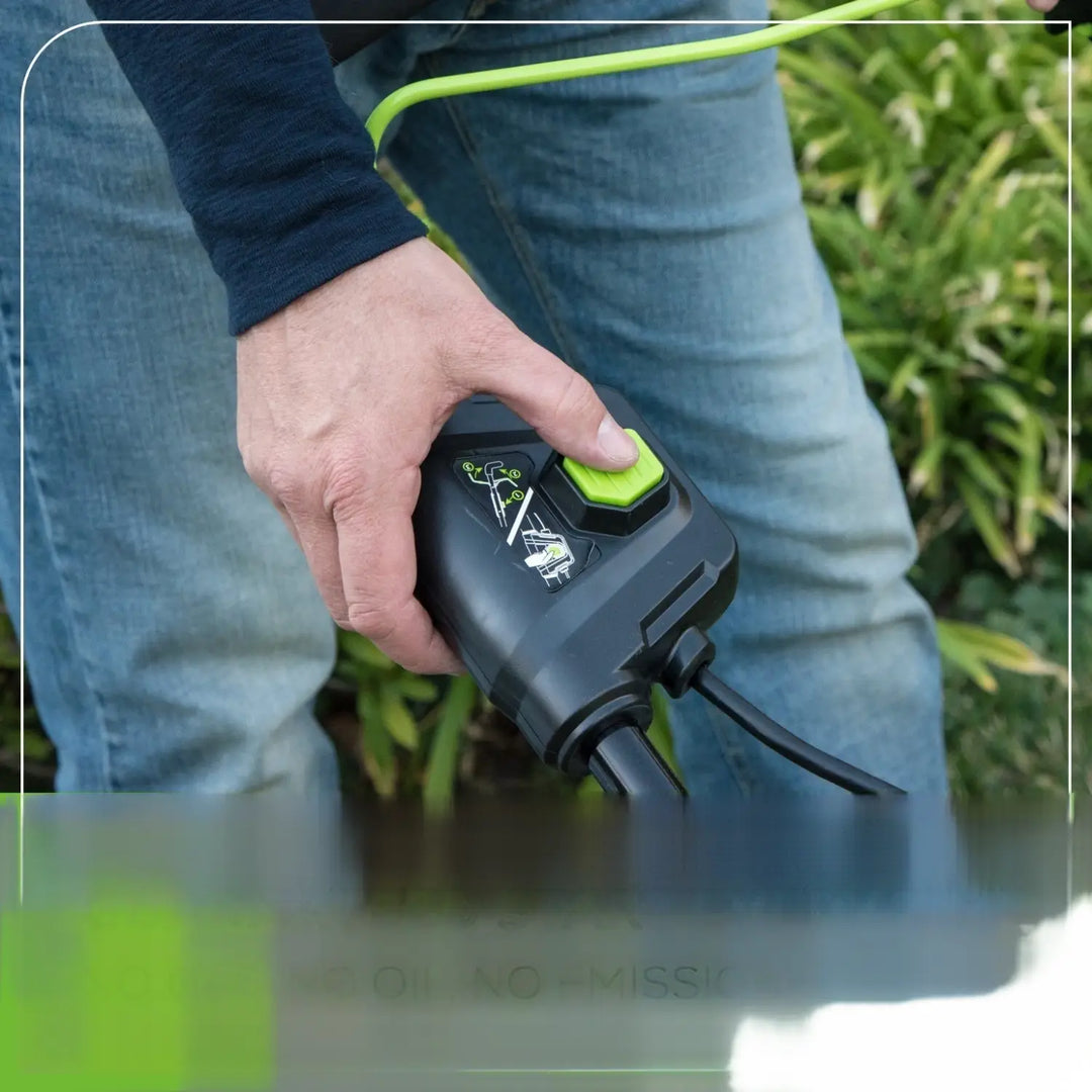 48V (24V x 2) 17" Cordless Battery Push Lawn Mower: (2) 4.0 Ah Batteries and Dual-Port Charger, LM1702