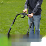 Load image into Gallery viewer, 80V 25" Cordless Battery Dual Blade Self-Propelled Mower: 4.0 Ah Battery and Rapid Charger, LM2508S