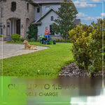Load image into Gallery viewer, 60V 30" CrossoverT Riding Lawn Tractor with (4) 8.0 Ah Batteries and 600-Watt Charger, CRT3062