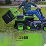 Load image into Gallery viewer, 60V 30" CrossoverT Riding Lawn Tractor with (4) 8.0 Ah Batteries and 600-Watt Charger, CRT3062