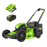 Load image into Gallery viewer, 40V 20" Cordless Battery 4-in-1 Push Lawn Mower: 4.0 Ah Battery and 2A Charger, LM2054