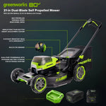 Load image into Gallery viewer, 80V 21" Cordless Battery 4-in-1 Self-Propelled Mower: (1) 4.0Ah,(1) 2.0Ah Batteries &amp; 2A Charger, LM2108S