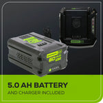 Load image into Gallery viewer, OPEN BOX 60V 21" Cordless Battery Push Lawn Mower: 5.0 Ah Battery and Charger, LM2116