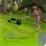 Load image into Gallery viewer, 60V 21" Cordless Battery Self-Propelled Lawn Mower w/ Two (2) 4.0Ah Batteries &amp; Dual Port Charger, LM2116S