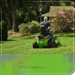 Load image into Gallery viewer, 60V 42" Cordless Battery CrossoverZ Zero Turn Riding Lawn Mower 3-Tool Combo Kit, (6) 8Ah Batteries, One(1) 2.5 Ah Battery and (4) Chargers
