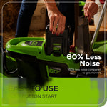 Load image into Gallery viewer, OPEN BOX 60V 21" Cordless Battery Push Lawn Mower: 5.0 Ah Battery and Charger, LM2116
