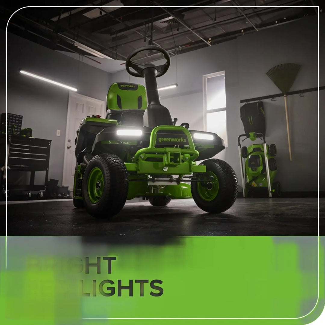 60V 30" CrossoverT Riding Lawn Tractor, Bagger Included, (4) 8.0 Ah (1) 20.0Ah Batteries and 600-Watt Charger, CRT3062