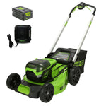 Load image into Gallery viewer, 60V 21" Cordless Battery Push Lawn Mower w/ 5.0Ah Battery &amp; Charger, LM2116