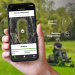 Load image into Gallery viewer, 80V 42" Cordless Battery CrossoverT Riding Lawn Mower w/ Six (6) 5.0Ah Batteries and Three (3) Dual Port Turbo Chargers, CRZ4281