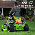 Load image into Gallery viewer, 80V 42" Cordless Battery CrossoverT Riding Lawn Mower w/ Six (6) 5.0Ah Batteries and Three (3) Dual Port Turbo Chargers, CRZ4281