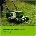 Load image into Gallery viewer, OPEN BOX 60V 22" Cordless Battery Self-Propelled Lawn Mower, 8.0 Ah Battery and 6A Charger, LM2206S