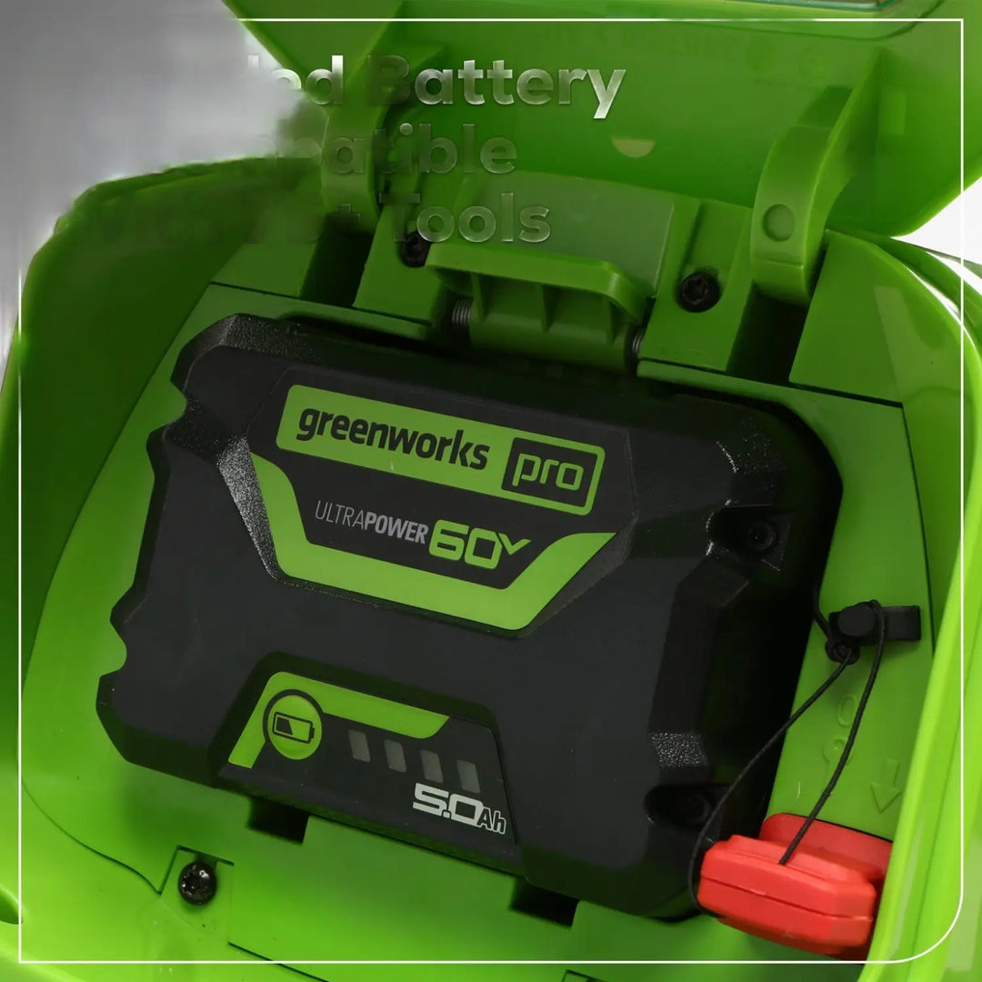 60V 19" Cordless Battery Push Lawn Mower w/ 5.0Ah Battery & Charger, LM1906