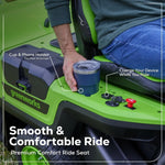 Load image into Gallery viewer, 60V 30" CrossoverT Riding Lawn Tractor 3PC Combo Kit, Two 8.0 Ah Batteries, Two 4.0 Ah Batteries, One 2.5 Ah Battery and Two Chargers