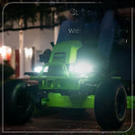 Load image into Gallery viewer, 60V 42" Cordless Battery CrossoverT Riding Lawn Mower: (6) 8.0 Ah Batteries and (3) Dual-Port Turbo Chargers, CRT4261