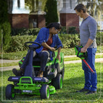 Load image into Gallery viewer, 60V 30" CrossoverT Riding Lawn Tractor 3PC Combo Kit, Two 8.0 Ah Batteries, Two 4.0 Ah Batteries, One 2.5 Ah Battery and Two Chargers