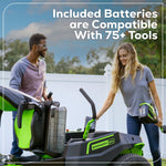 Load image into Gallery viewer, 60V 42" Electric CrossoverZ Zero Turn Mower with (4) 8 Ah Batteries and (2) Dual-Port Turbo Chargers, CRZ4262