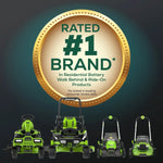 Load image into Gallery viewer, 60V 42” Electric CrossoverZ Zero Turn Mower with (6) 8 Ah Batteries and (3) Dual Port Turbo Chargers, CRZ4261