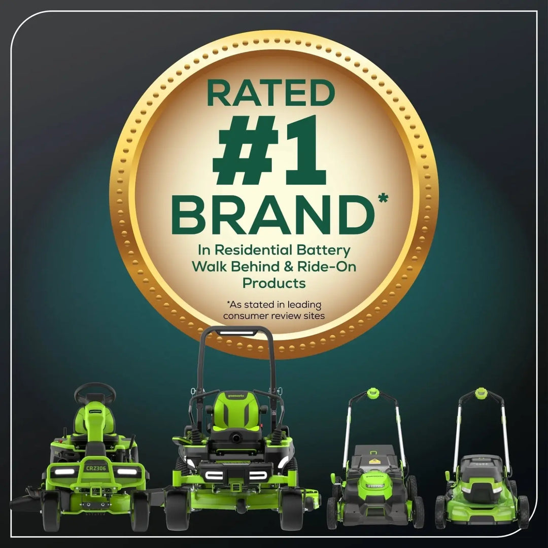 60V 54" MaximusZ Zero Turn Riding Mower 4PC Combo Kit with (2) 20.0 Ah: (2) 8.0 Ah: (2) 4.0 Ah and (1)2.5 Ah Batteries and (2) Charger