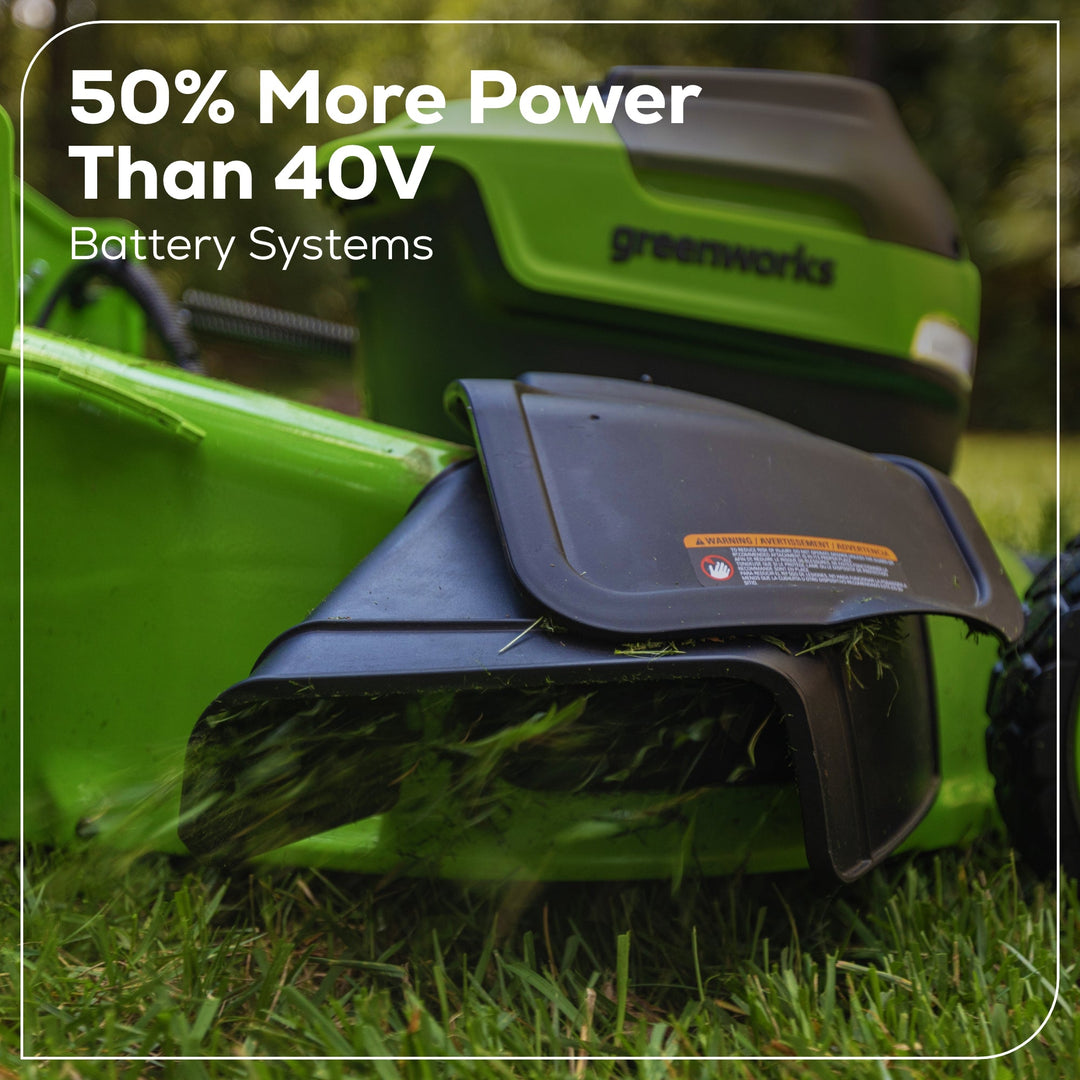 60V 21" Cordless Battery Dual Blade Self-Propelled Mower, (1) 8Ah battery and 6A Charger, LM2146S