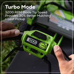 Load image into Gallery viewer, OPEN BOX 60V 21" Cordless Battery Dual Blade Self-Propelled Mower, (1) 8Ah battery and 6A Charger, LM2146S
