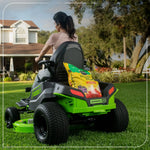 Load image into Gallery viewer, 60V 42" Cordless Battery CrossoverT Riding Lawn Mower, (4) 8.0 Ah Batteries and (2) Dual-Port Turbo Chargers, CRT4262