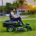 Load image into Gallery viewer, 60V 54" MaximusZ Zero Turn Riding Mower 4PC Combo Kit with (2) 20.0 Ah: (2) 8.0 Ah: (2) 4.0 Ah and (1)2.5 Ah Batteries and (2) Charger