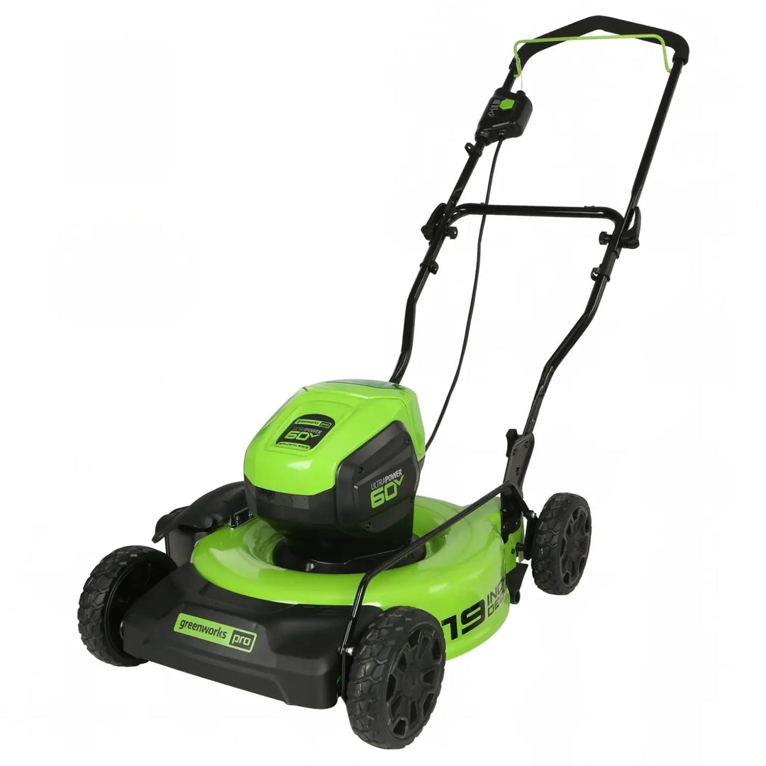 60V 19" Cordless Battery Push Lawn Mower w/ 5.0Ah Battery & Charger, LM1906