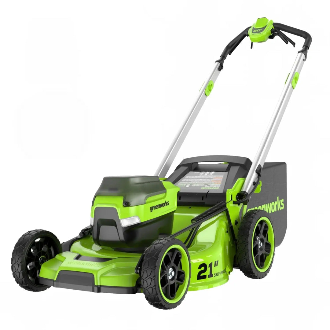 60V 21" Cordless Battery Dual Blade Self-Propelled Mower, (1) 8Ah battery and 6A Charger, LM2146S