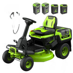 Load image into Gallery viewer, 60V 30” CrossoverT Riding Lawn Tractor with (2) 8.0 Ah, (2) 4.0 Ah Batteries &amp; 600-Watt Charger, CRT3061