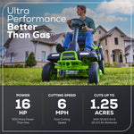 Load image into Gallery viewer, 60V 30" CrossoverT Riding Lawn Tractor 3PC Combo Kit, Two 8.0 Ah Batteries, Two 4.0 Ah Batteries, One 2.5 Ah Battery and Two Chargers