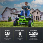 Load image into Gallery viewer, 60V 30" CrossoverT Riding Lawn Tractor 3PC Combo Kit, Two 8.0 Ah Batteries, Two 4.0 Ah Batteries, One 2.5 Ah Battery and Two Chargers
