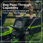 Load image into Gallery viewer, 80V 21" Cordless Battery 4-in-1 Self-Propelled Mower: (1) 4.0Ah,(1) 2.0Ah Batteries &amp; 2A Charger, LM2108S