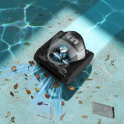 Talosbo C1 Cordless Robotic Pool Vacuum Cleaner with Wall Climbing, Waterline Cleaning, App Control, 180-Min Runtime for Inground Pools