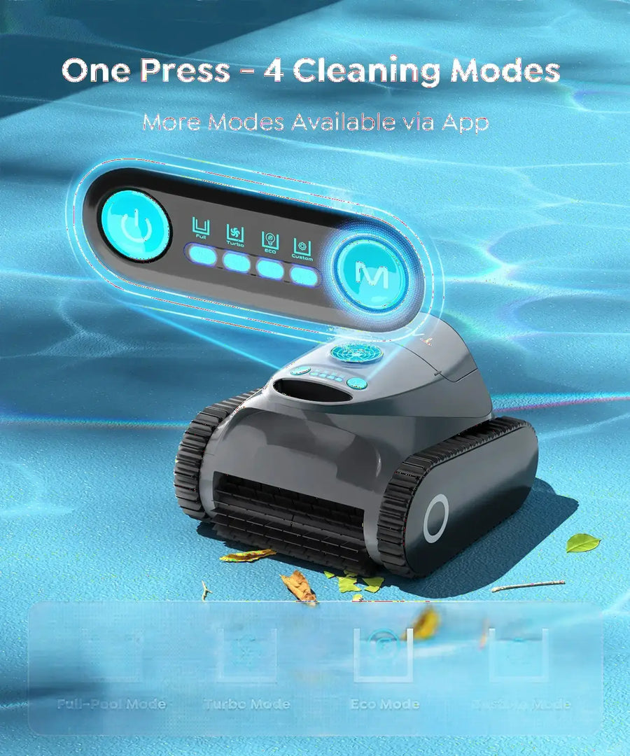 Talosbo C1 Cordless Robotic Pool Vacuum Cleaner-Gray