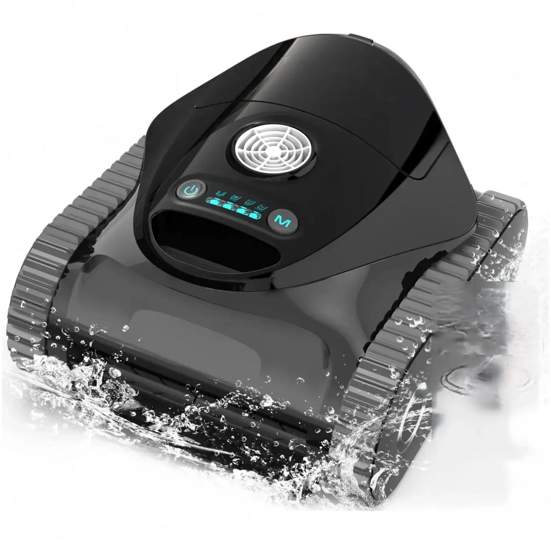 Talosbo C1 Cordless Robotic Pool Vacuum Cleaner-Gray Black